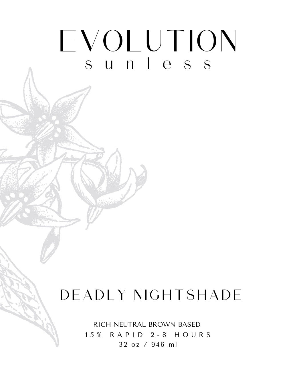 Deadly Nightshade Solution