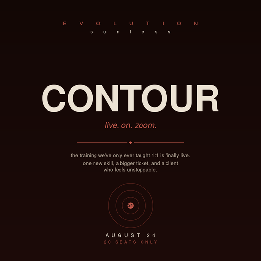 Evolution Sunless LIVE Contour Training August 24